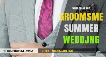 Summer Wedding Groomsmen Suits: Best Light Colors for Warm Weather