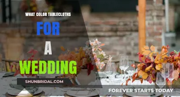 Choosing the Perfect Wedding Tablecloth Colors: Tips and Ideas