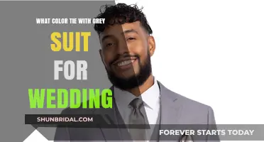 Perfect Tie Colors to Complement Your Grey Wedding Suit