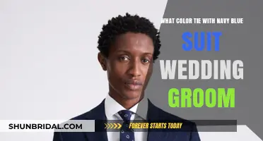 Perfect Tie Colors for a Navy Blue Suit: Groom's Wedding Guide