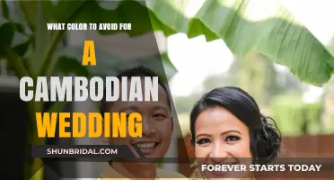 Cambodian Wedding Color Guide: What to Avoid for Cultural Sensitivity