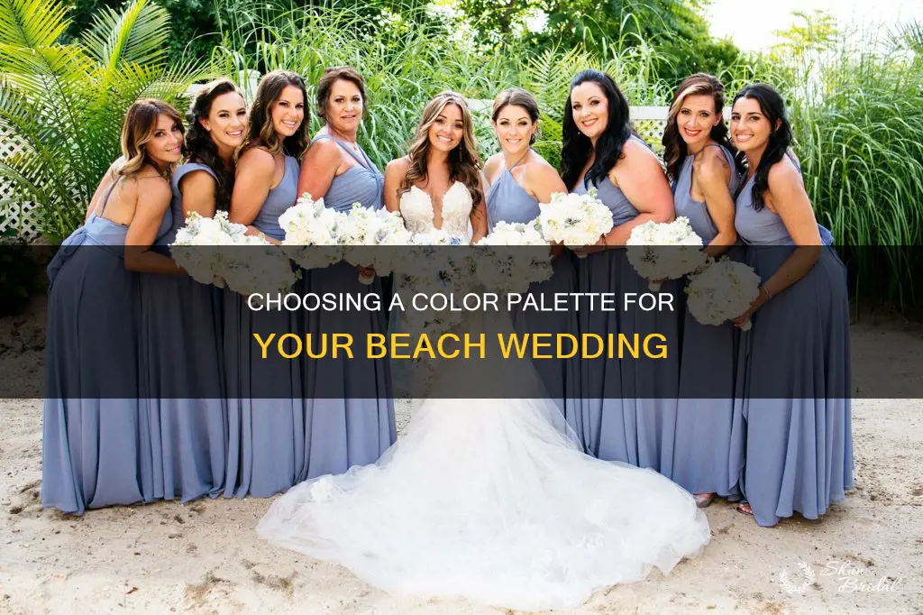 what color to use for a beach summer wedding