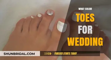 Choosing the Perfect Toe Color for Your Wedding Day Look