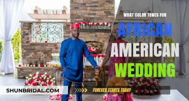 Elegant Color Tones for African American Weddings: A Stylish Guide