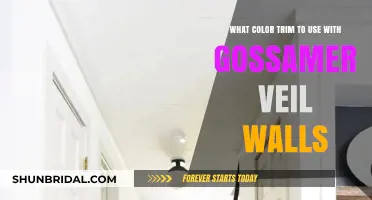 Gossamer Veil Walls: Perfect Trim Colors to Enhance Your Space