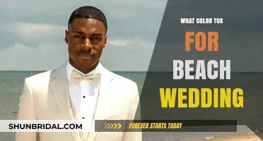 Perfect Beach Wedding Tux: Choosing the Right Color for Your Coastal Celebration