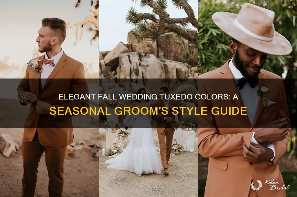 what color tux for fall wedding