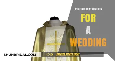 Choosing the Perfect Wedding Vestment Colors: A Comprehensive Guide