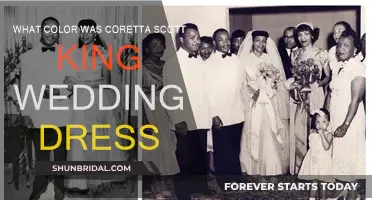 Coretta Scott King's Wedding Dress: A Color Mystery