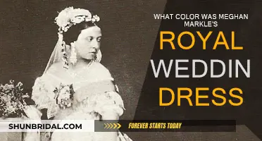 The Color of Meghan Markle's Wedding Gown