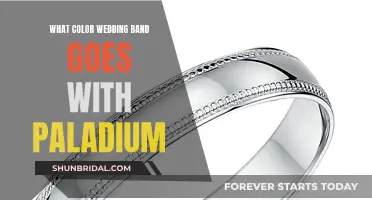 Palladium Wedding Bands: Color Guide