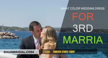 Wedding Dress Color Guide for Third-Time Brides