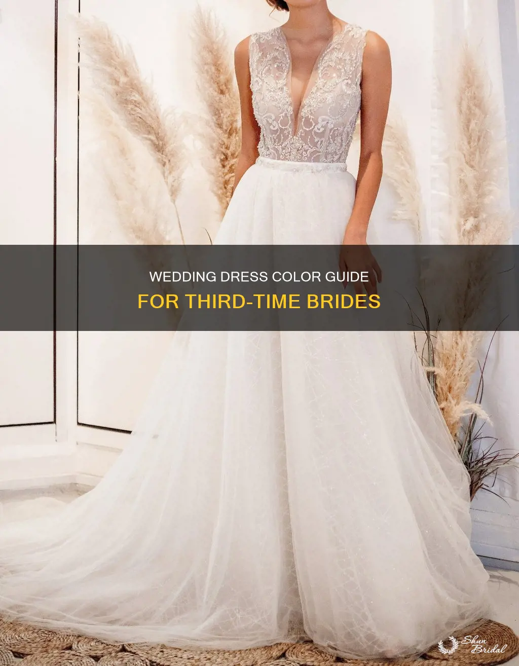 what color wedding dress for 3rd marriage