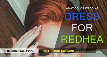 Redheads' Wedding Dress Color Guide