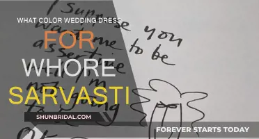 The Whore's Wedding: Choosing a Dress Color