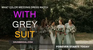 Choosing the Perfect Wedding Dress to Match a Grey Suit