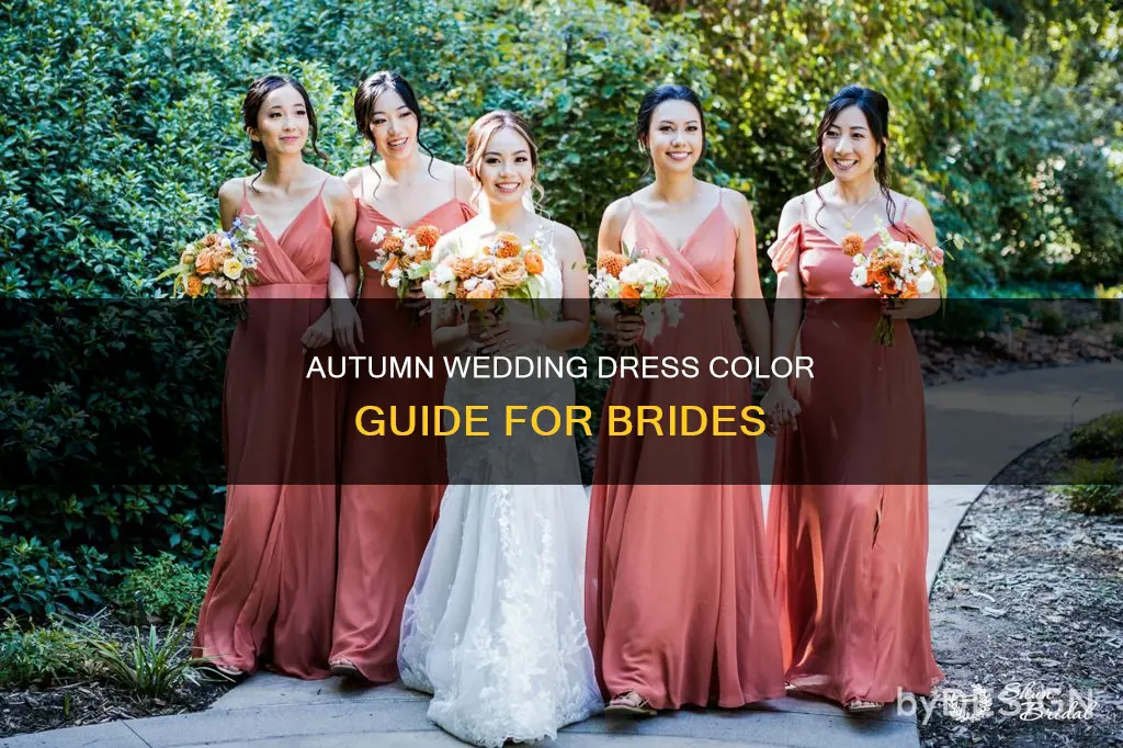 what color wedding dress should a deep autumn wear