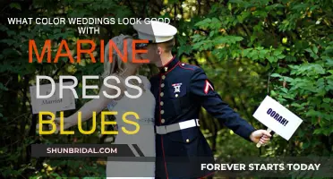 Marine Dress Blues: Perfect Color Palettes for Your Wedding