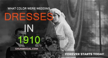 Wedding Dresses of 1910: A Colorful History