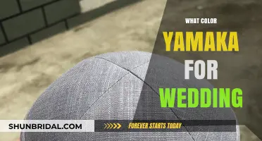 Choosing the Perfect Yamaka Color for Your Wedding Day