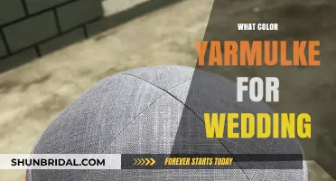 Choosing the Perfect Yarmulke Color for Your Wedding Day