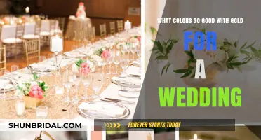 Elegant Wedding Color Combos: Perfect Pairings to Complement Gold Accents