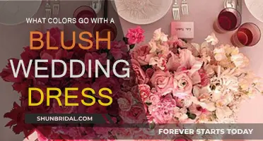 Blush Wedding Dress: Color Combos to Make You Blush