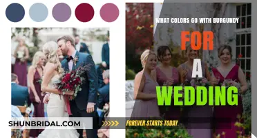 Elegant Burgundy Wedding Color Combinations: Perfect Pairings for Your Big Day