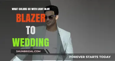 Perfect Wedding Outfit: Best Colors to Pair with a Light Blue Blazer