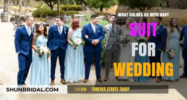 Perfect Wedding Color Combinations to Complement Your Navy Suit