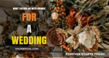 Perfect Wedding Color Combos: Stunning Pairings to Complement Orange Tones