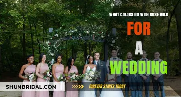 Elegant Rose Gold Wedding Color Combinations for a Timeless Celebration