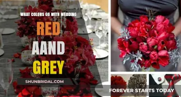 Elegant Wedding Color Combos: Pairing Red and Grey Perfectly