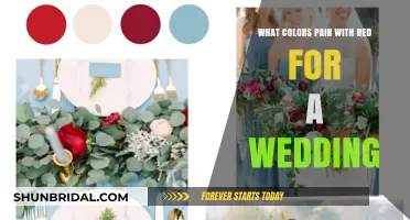 Elegant Red Wedding Color Combinations: Stunning Pairings for Your Big Day