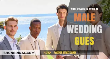 Wedding Guest Etiquette: Colors Men Should Avoid Wearing