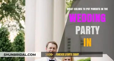 Elegant Wedding Party Colors: Styling Parents for the Big Day