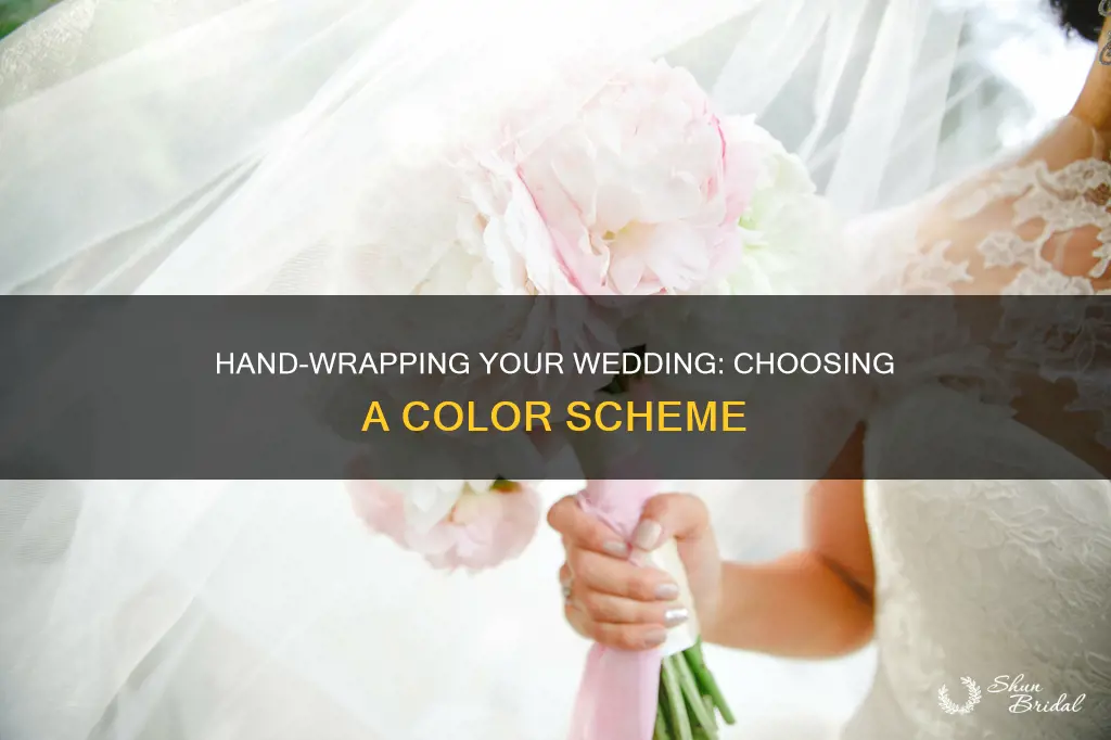 what colors to use during hand wrapping wedding