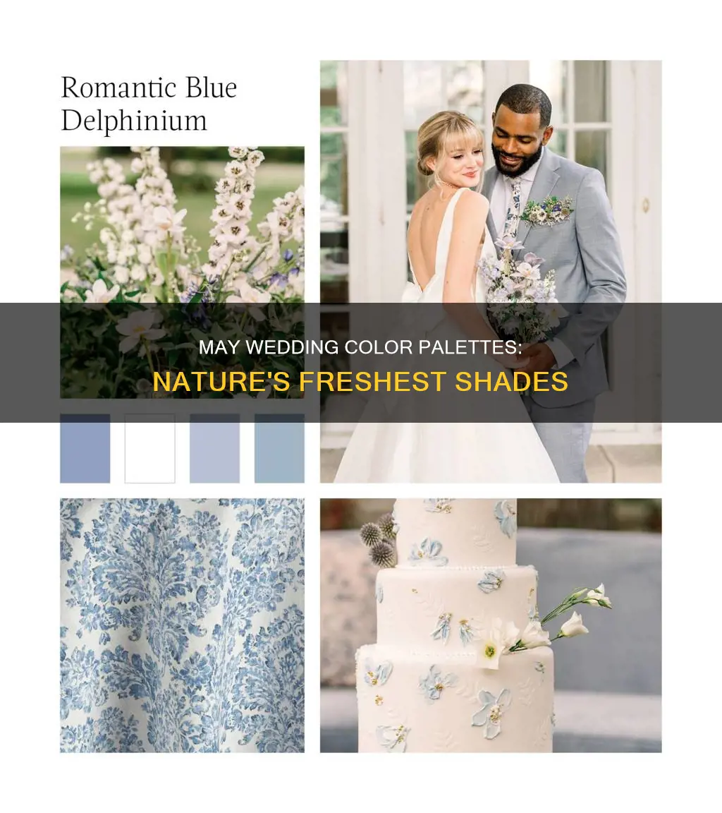 what colors to use in may for a wedding