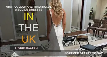 United Kingdom Wedding Dresses: Traditional Colors Revealed