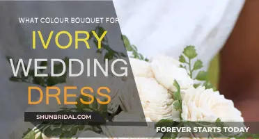 Ivory Wedding Dress: What Colour Bouquet?