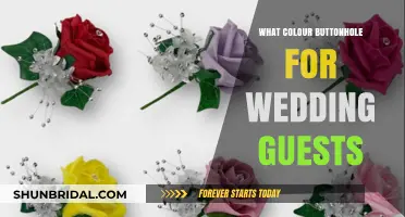Choosing the Perfect Buttonhole Color for Wedding Guests: A Guide