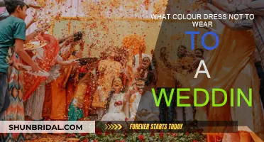 Don't Wear These Colors to a Wedding