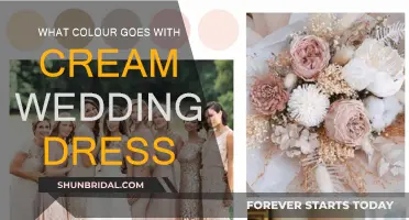 Cream Wedding Dress: Choosing the Perfect Color Pair