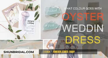Oyster Gown: Perfect Color Pairings for Your Wedding