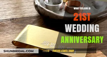 Celebrating 21 Years of Marriage: The Symbolic Anniversary Color