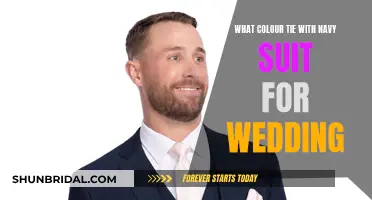 Choosing the Perfect Tie Color for Your Navy Wedding Suit