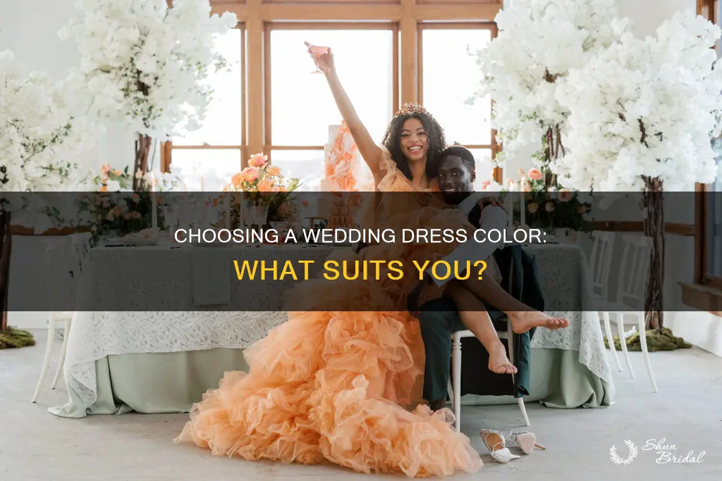 what colour wedding dress would suit me