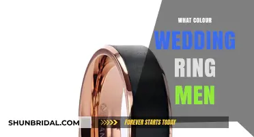 Choosing the Perfect Wedding Ring: Men's Color Guide