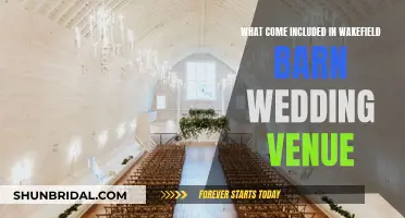 Wakefield Barn Wedding Venue: What's Included?