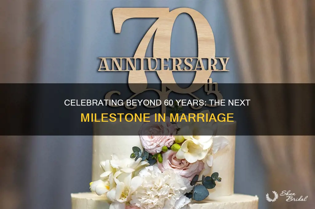 what comes after 60th wedding anniversary